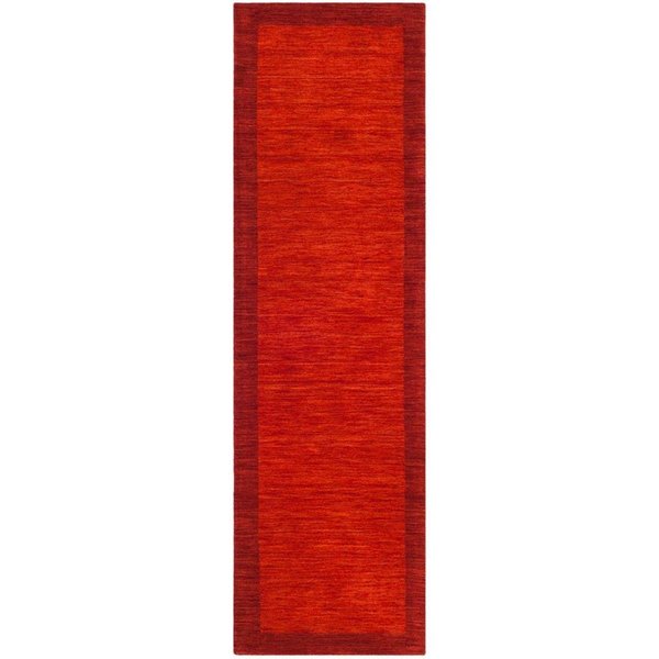Safavieh Himalaya Hand Loomed Runner Rug, Red - 2 ft.-3 in. x 8 ft. HIM587A-28